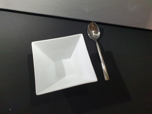 Soepkom - Napoli - Vierkant 14x14x7cm (Krat 20 stuks)